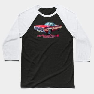 1968 Plymouth Fury III Convertible Baseball T-Shirt